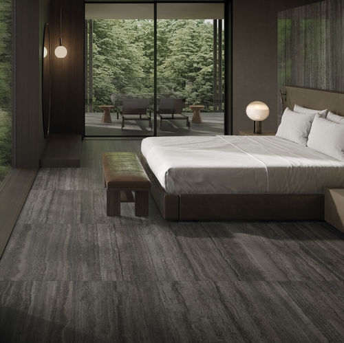 Piastrella in travertino - LAPILLO - KRONOS CERAMICHE - opaca / strutturata / da interno