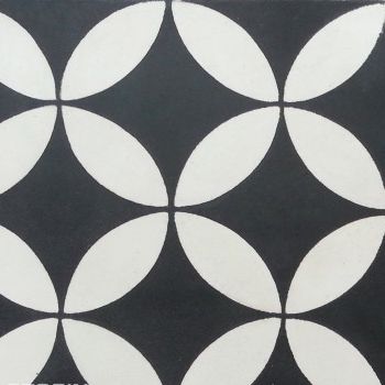 Piastrella in cemento encausto da interno - SQUARE : D010 - Secoin Corporation - da pavimento / con motivi geometrici