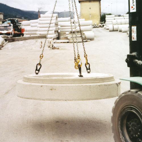 Chiusino in calcestruzzo - SAFETY - Prefabricados Alberdi - rotondo