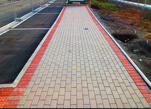 Pavé in calcestruzzo - RECTO - Prefabricados Alberdi - opaco / carrabile / per pedoni
