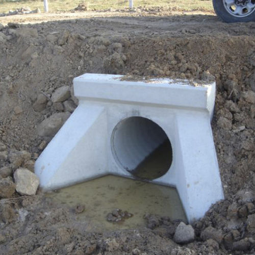 Muro di testa prefabbricato - Prefabricados Alberdi - in cemento armato