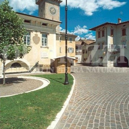 Pavé in porfido - DELGORSA® : BLOCKS - ODORIZZI soluzioni in pietra - da esterno / antiscivolo / resistente al gelo