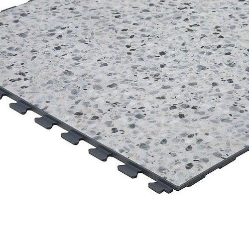 Pavimento in vinile - R-TILE™ DESIGN COLLECTION - R-Tek Manufacturing - in fibra di vetro / da interno / per il settore terziario