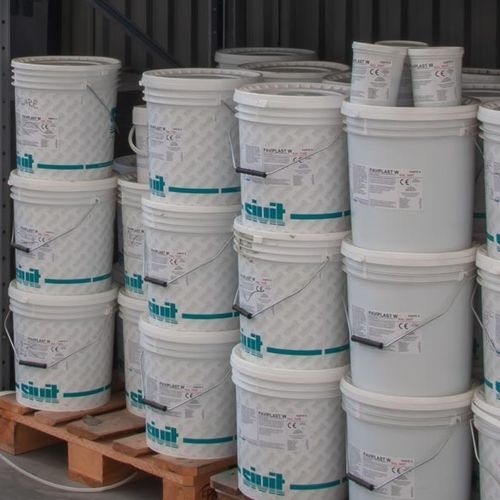 Intonaco di protezione - VITREX A+B - SIVIT - da interno / per muro / per calcestruzzo