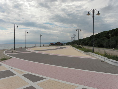 Pavimentazione in calcestruzzo - NON-SLIP B - FIMAS PAVIMENTI IN MONOSTRATO VULCANICO DELL'ETNA - per esterni / per spazi pubblici / opaca