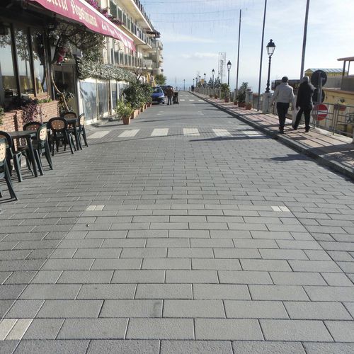 Lastricato in pietra ricostituita - MONOSTRATO VULCANICO OF ETNA - FIMAS PAVIMENTI IN MONOSTRATO VULCANICO DELL'ETNA - da esterno / da interno / per pedoni