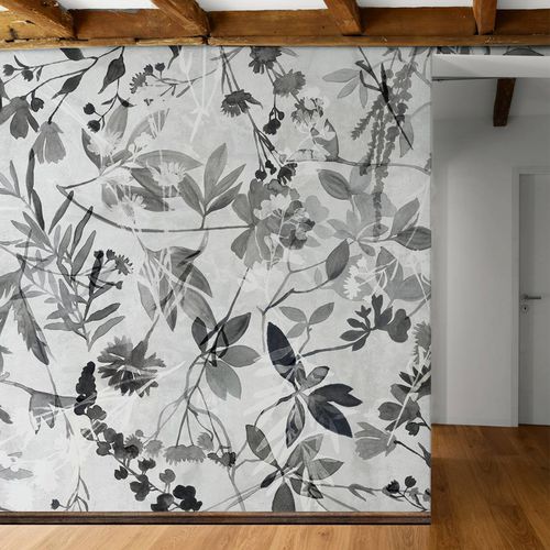Carta da parati contemporanea - FOTOGRAMMI - Wallpepper - in fibra di cellulosa / in fibra naturale / con motivi naturali