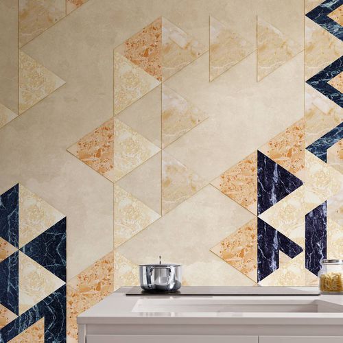 Carta da parati contemporanea - NEXT - Wallpepper - in fibra di cellulosa / in fibra naturale / con motivi geometrici