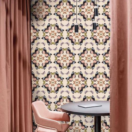 Carta da parati contemporanea - BUTTERTILES  - Wallpepper - in fibra di cellulosa / in fibra naturale / a motivi