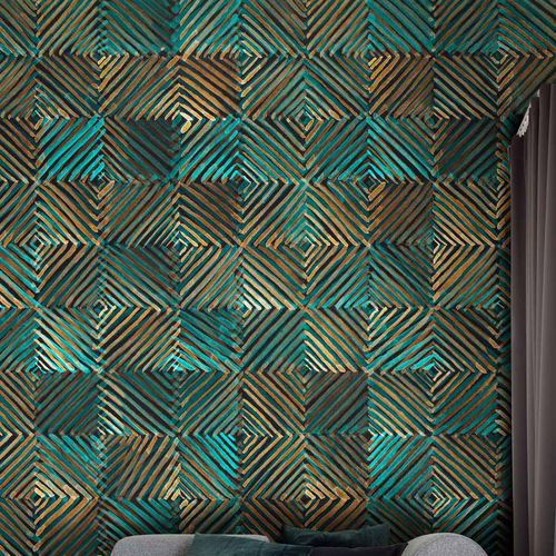 Carta da parati contemporanea - SOTT'ACQUA - Wallpepper - in fibra di cellulosa / in fibra naturale / a motivi