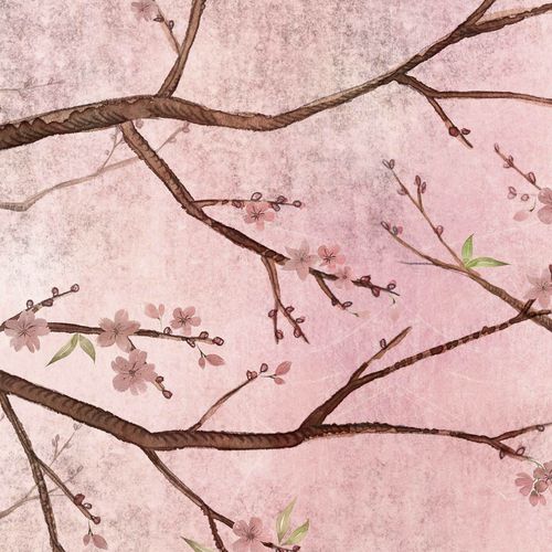 Carta da parati contemporanea - PIN CHERRY - Wallpepper - con motivi naturali / con motivo stampato