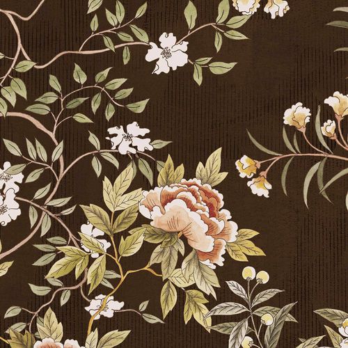 Carta da parati contemporanea - ORIENTAL SCENT / ACG-31 - Wallpepper - floreale / con motivo stampato
