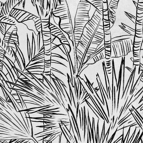 Carta da parati contemporanea - INKED TROPICAL / ACG-38 - Wallpepper - con motivo a croquis / con motivo stampato