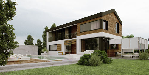 Casa prefabbricata - TROFARELLO  - Barra&Barra - ecologica / a risparmio energetico / contemporanea