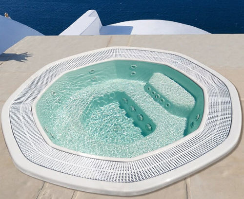 Spa da incasso - Antigua - AWD - rotonda / 7 posti / in mosaico