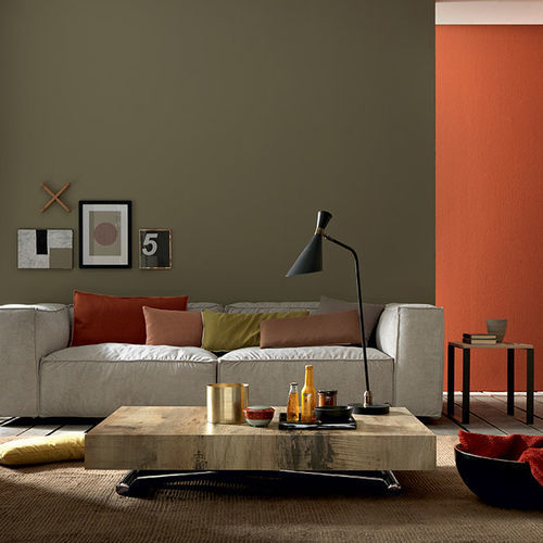 Tavolino basso contemporaneo - ASSIST - altacom italia - in legno tinto / in melaminico / con supporto in metallo