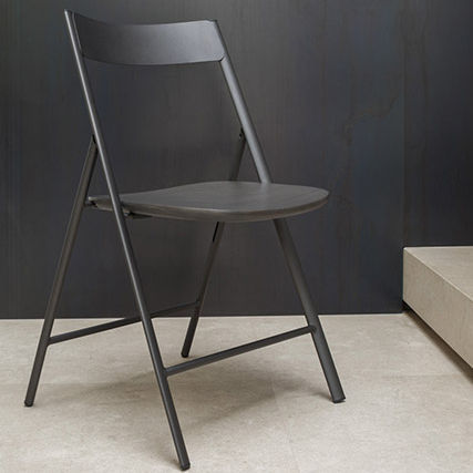 Sedia contemporanea - JOLIE  - altacom italia - da interno / in rovere / con supporto in metallo