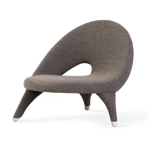 Sedia design originale - ARABESK - Jonas Ihreborn - da interno / in betulla / in tessuto