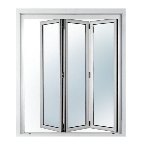Porta da interno - S.5000 - Europa Profil Aluminium SA - in alluminio / a libro / vetrata