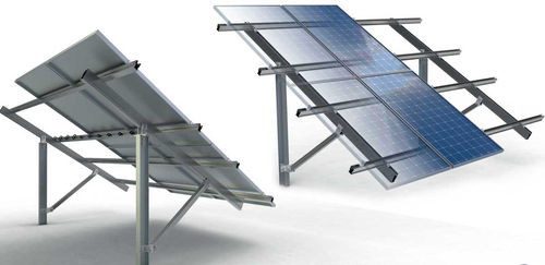 Sistema di montaggio a terra - 100 - Europa Profil Aluminium SA - solare / per modulo fotovoltaico