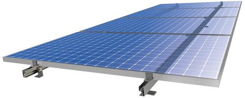 Sistema di montaggio su tetto - SUN 400 - Europa Profil Aluminium SA - solare / per modulo fotovoltaico