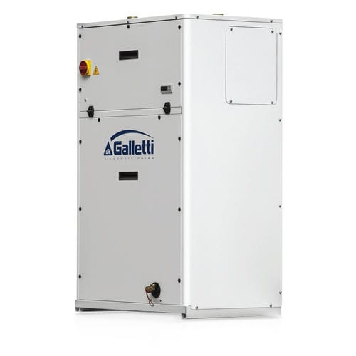 Gruppo refrigeratore a condensazione ad acqua - MCW - Galletti - a pavimento / compatto / industriale