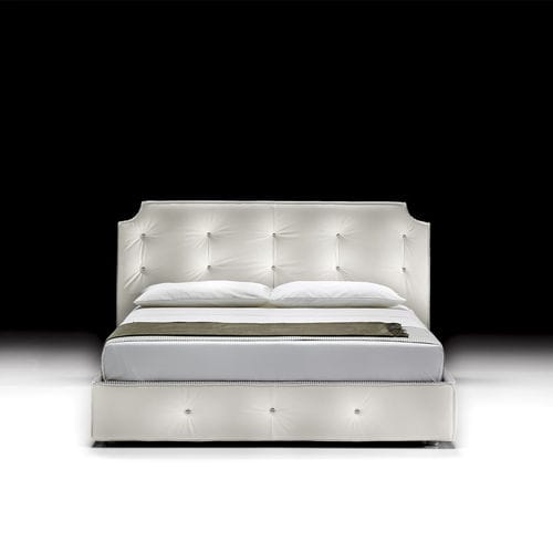 Letto matrimoniale - ASTOR LOW - PINTON SAS - contemporaneo / imbottito / con base contenitore