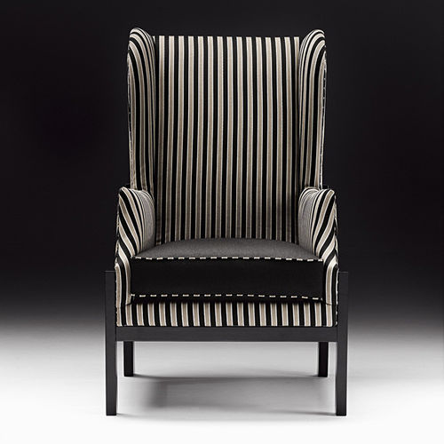 Poltrona contemporanea - ELITE - PINTON SAS - in pelle / in tessuto / con schienale alto