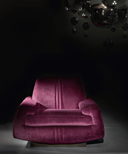 Poltrona contemporanea - SPA - PINTON SAS - in pelle / in tessuto / con rivestimento rimovibile