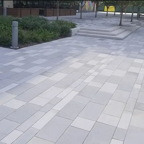 Pavé in porcellana - ECOPREMIER - Tectura Designs - da esterno / bocciardato / per pedoni