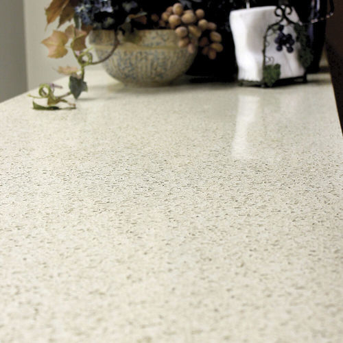 Piano di lavoro in cemento - Tectura Designs - in terrazzo / bianco / grigio