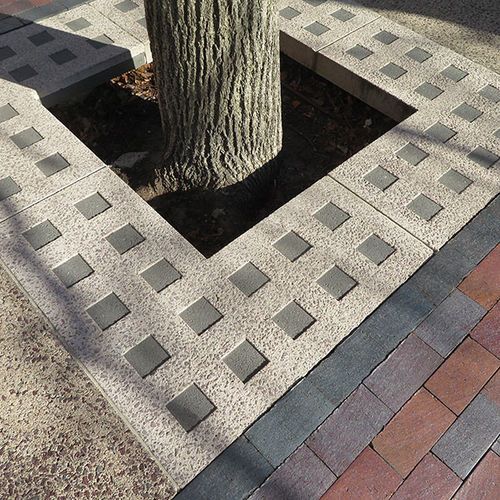 Griglia per alberi quadrata - Tectura Designs - in calcestruzzo