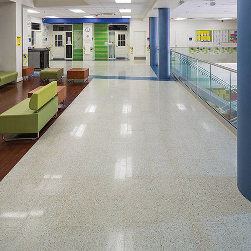 Piastrella in terrazzo - ATMOSPHERE - Tectura Designs - levigata / da interno / da esterno