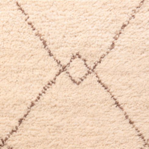 Moquette fatta a mano - FEZ - Nash Andrea - in lana / per il settore terziario / con motivi geometrici