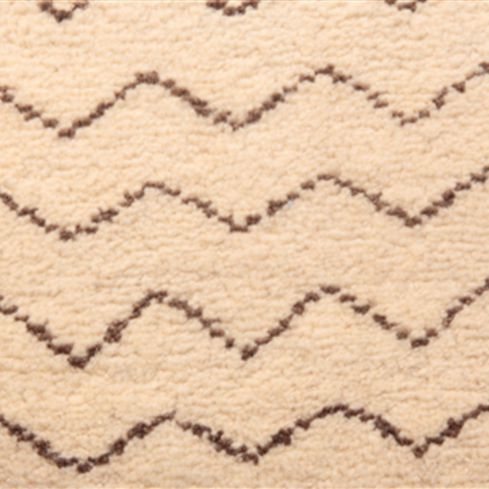 Moquette tessuto a mano - NOMAD - Nash Andrea - in lana / per il settore terziario / con motivo a onde