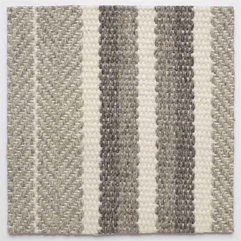 Moquette tessuto a mano - KALALAU - Nash Andrea - in lana / per il settore terziario / a righe