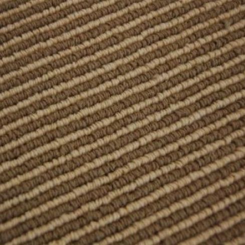 Moquette strutturata - SEASIDE  - Nash Andrea - in lana / a righe / grigia