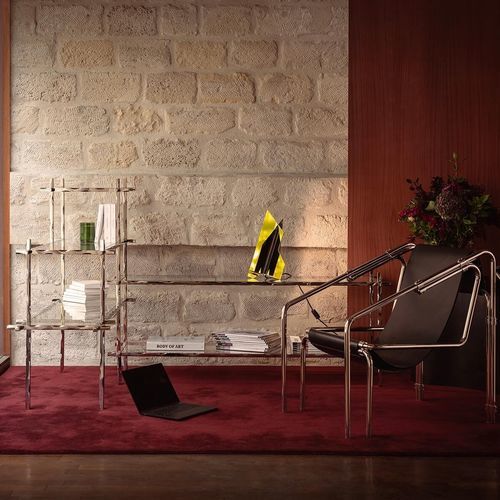 Libreria contemporanea - FLUIDE - MYDRIAZ - per uso contract / per hotel / per università