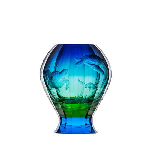 Vaso contemporaneo - MERENGUE - MOSER, a.s. - in vetro soffiato / in cristallo / fatto a mano