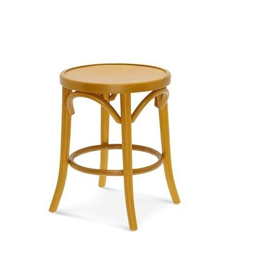 Sgabello classico - 9739 - Fameg - in faggio / con supporto in legno / rotondo