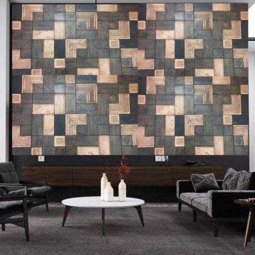 Pannello decorativo da parete - MOROCCAN COMBO COPPER - Lost Cowboys.com - in legno / in rame / patchwork