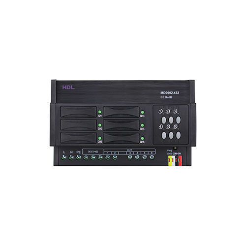 Attuatore di commutazione per sistema domotico - MD0602.432 - HDL Automation Co., Ltd - a muro / per uso residenziale / contract