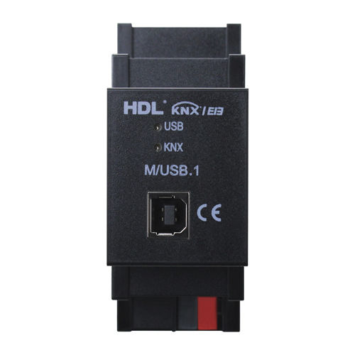 Modulo di interfaccia a ingressi binari - M/USB.1 - HDL Automation Co., Ltd - su guida DIN / KNX / USB