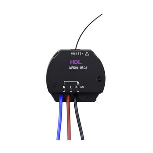 Attuatore di commutazione per sistema domotico - HDL-MPS04-RF.28 - HDL Automation Co., Ltd - a muro / per uso residenziale / da interno