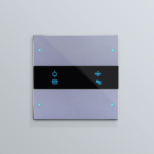 Tastiera di controllo per sistema domotico - Granite EU - HDL Automation Co., Ltd - per lampadario / a muro / con touch screen