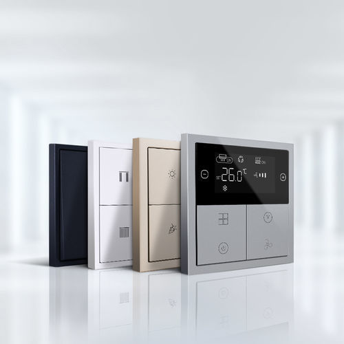 Tastiera di controllo per impianti di riscaldamento - Tile - HDL Automation Co., Ltd - per sistema di ventilazione / per aria condizionata / a muro