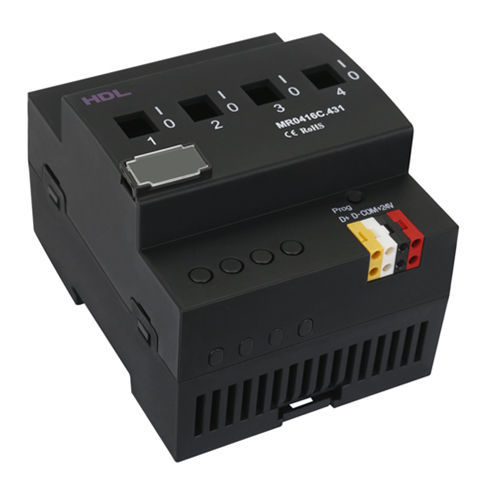 Attuatore di commutazione per sistema domotico - HDL-MR0416C.431 - HDL Automation Co., Ltd - su guida DIN / per uso residenziale / contract