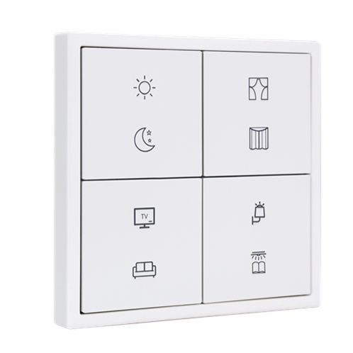 Tastiera di controllo per sistema domotico - Tile - HDL Automation Co., Ltd - per installazione multimediale / per lampadario / per finestra
