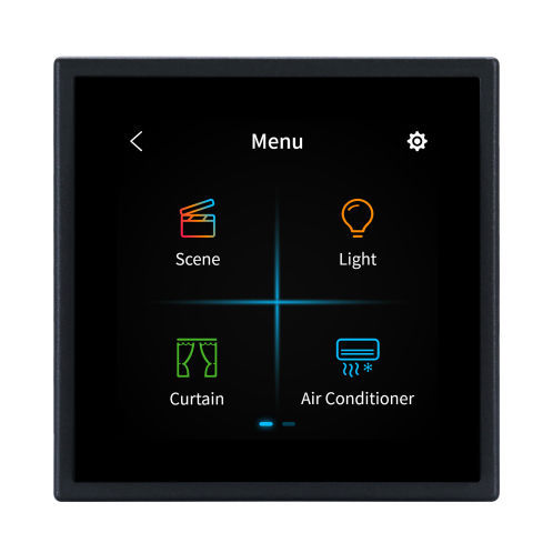 Tastiera di controllo per impianti di riscaldamento - Tile Display - HDL Automation Co., Ltd - per sistema di ventilazione / per lampadario / per installazione multimediale
