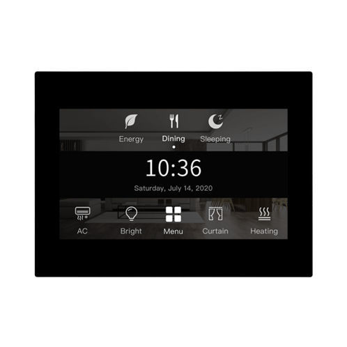 Tastiera di controllo per impianti di riscaldamento - Granite 4.3'' - HDL Automation Co., Ltd - per sistema di ventilazione / per lampadario / per installazione multimediale